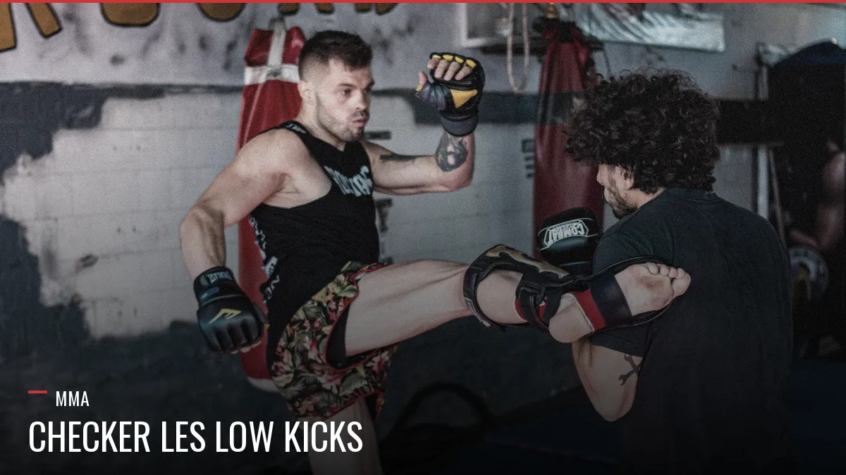 Checker les low kicks en MMA