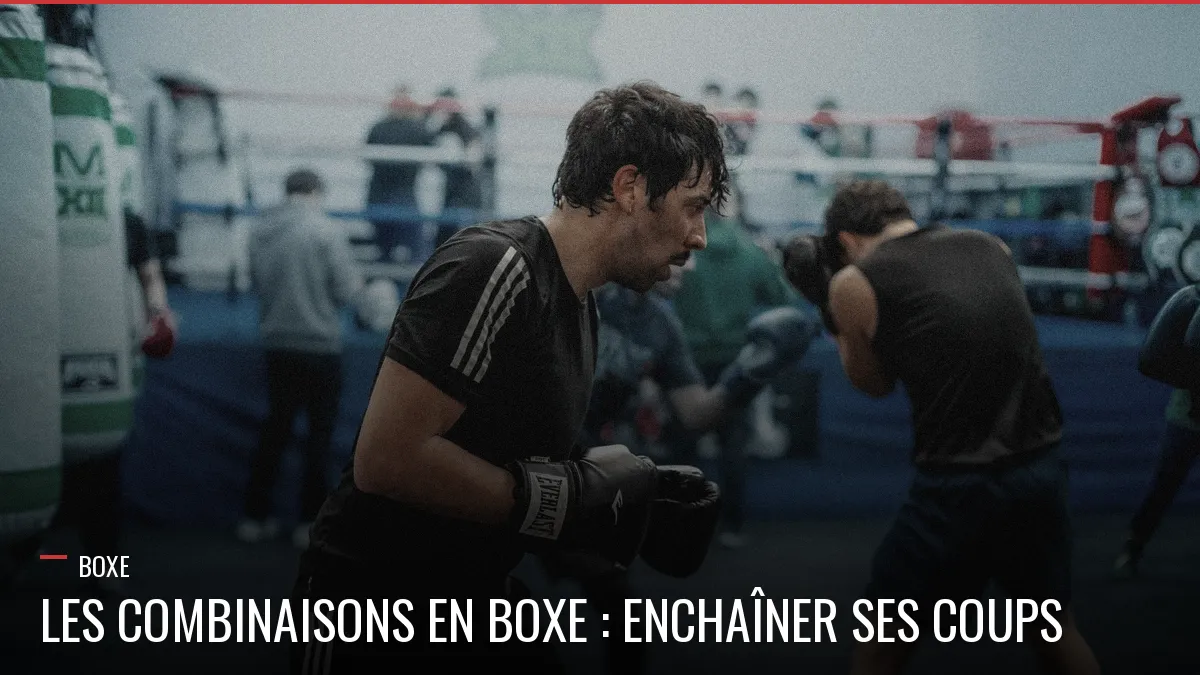 Sparring de boxe, enchaîner les coups