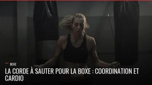 Corde à sauter en boxe, cardio et coordination