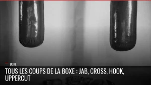 Sparring de boxe, jab cross hook uppercut