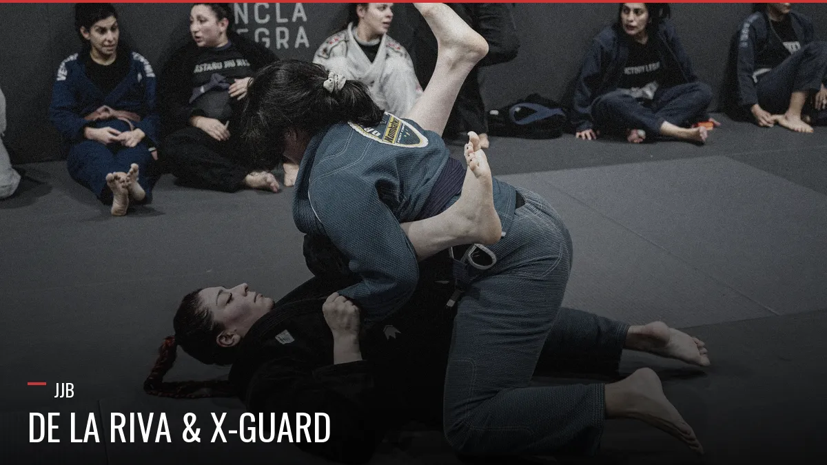 Gardes ouvertes De La Riva et X-guard au JJB