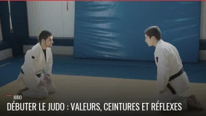 Pratiquants de judo en dojo, débuter le Judo