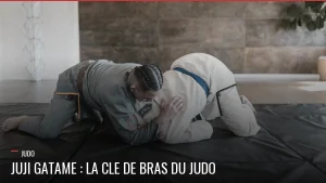 Clé de bras juji gatame au Judo
