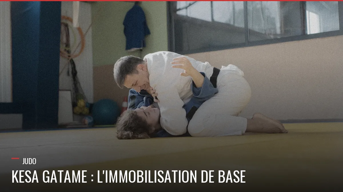 Immobilisation kesa gatame au Judo