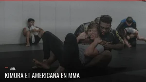 Clés d'épaule en MMA, kimura et americana