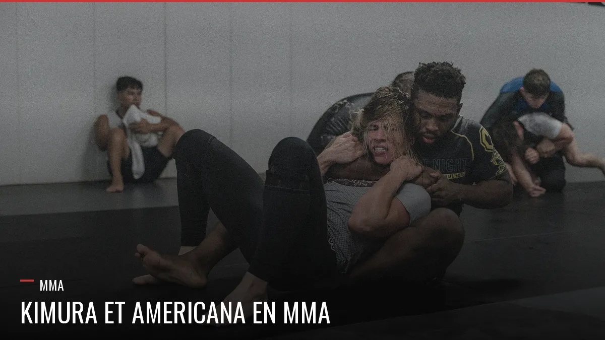 Clés d'épaule en MMA, kimura et americana