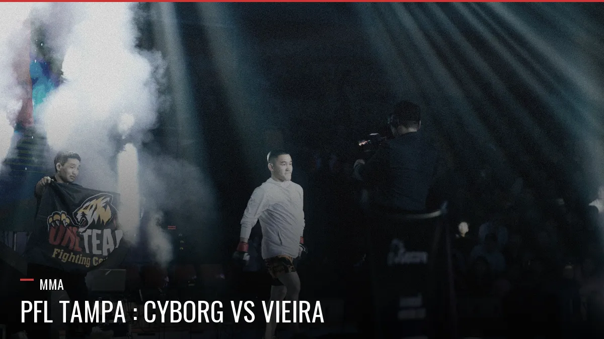 Entrée de combattant, PFL Tampa Cyborg vs Vieira