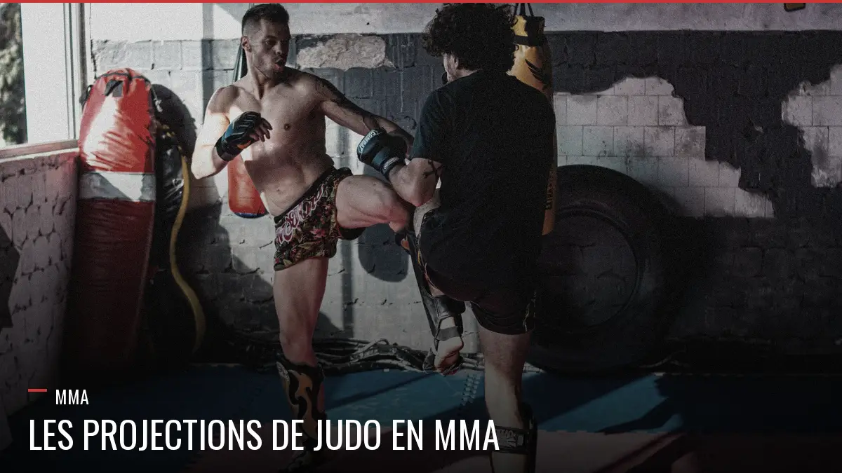 Projections de judo en MMA