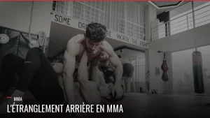 Rear naked choke en MMA