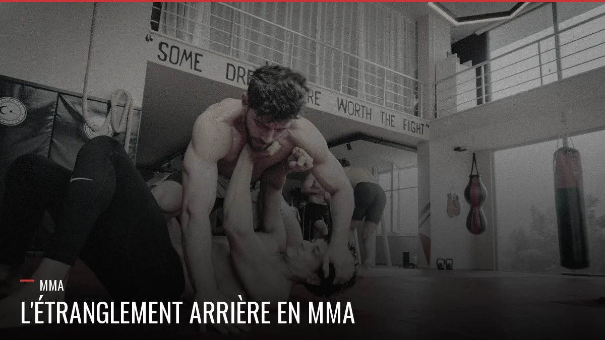 Rear naked choke en MMA