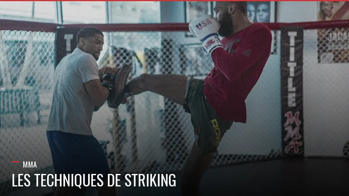 Techniques de striking en MMA