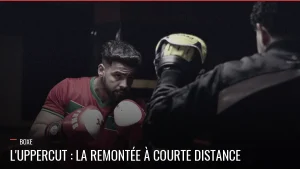 Entraînement de boxe, l'uppercut à courte distance