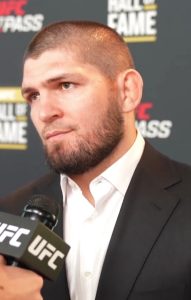 Khabib Nurmagomedov, ex-champion UFC des poids légers